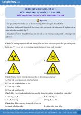 Đề thi giữa kì 2 KHTN 7 Cánh diều - Đề số 2